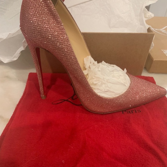 So Kate Pink Glitter Tisse Heels - Picture 8 of 15